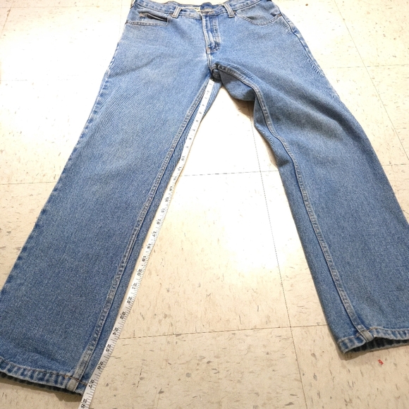 Work King | Men's Blue Jeans Straight Leg 32x30 - Picture 10 of 10